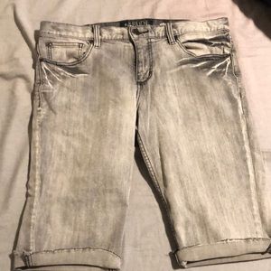 Skinny shorts from Hot Topic